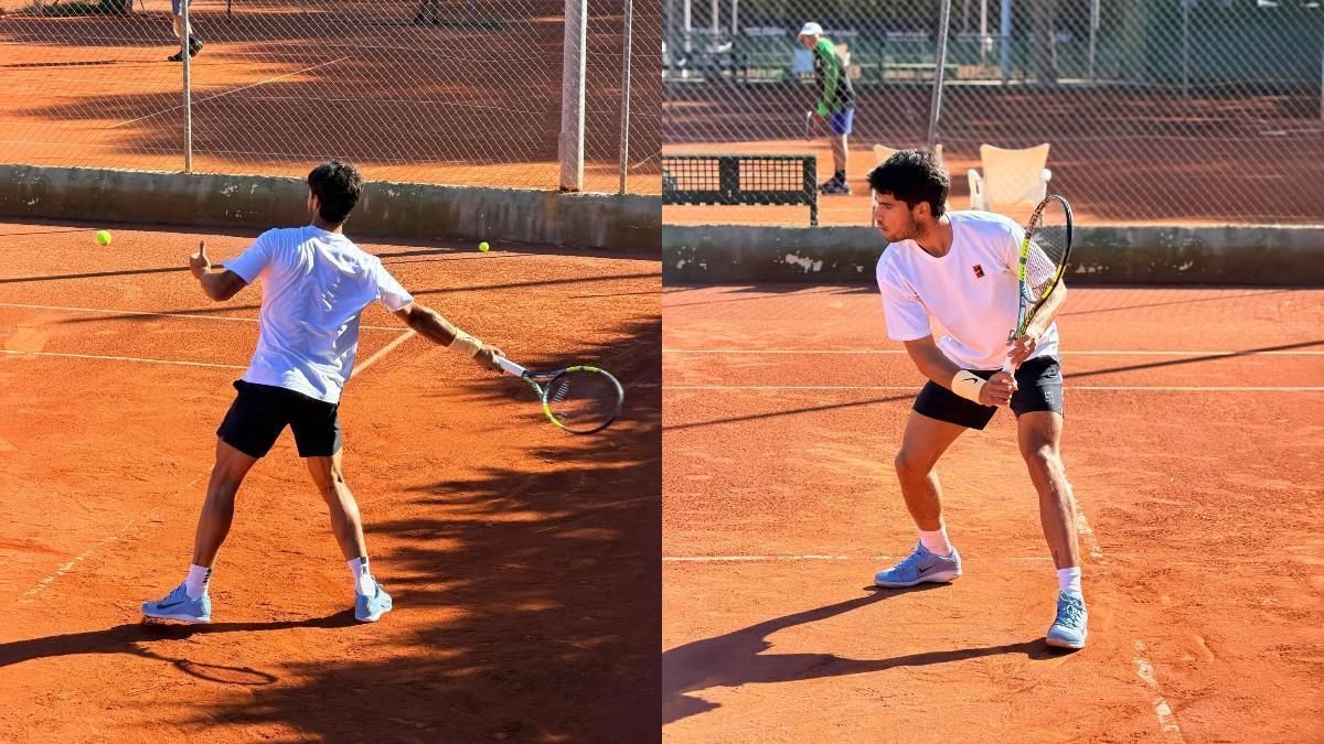 Alcaraz regresa a la tierra